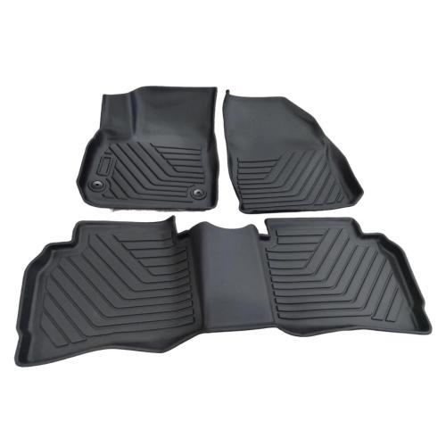 Floor Mats For 2016-2023 Chevy Malibu TPE Rubber All Weather Protect 3PCS Liners