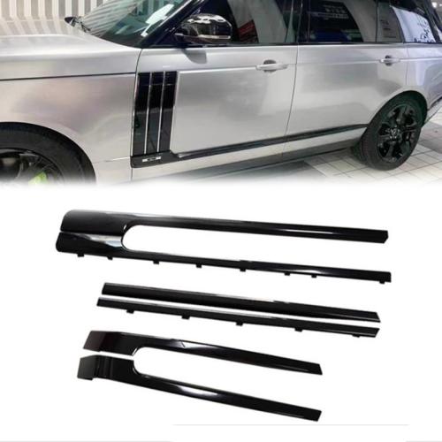 For Range Rover Vogue L405 2013-21 Autobiography Black 6Pcs Door Trim Moulding