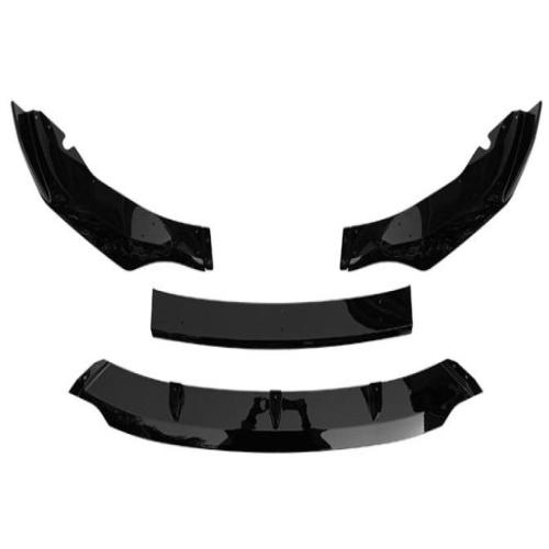 For 2019-2023 BMW X5 G05 M Sport GT Style Glossy Black Front Bumper Lip Splitter