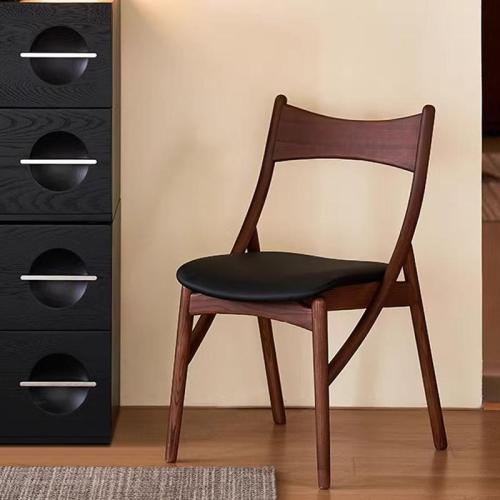 Flannelette & Bois massif & PU Cuir & Tissu en coton Chaise de maison occasionnelle plus de couleurs pour le choix pièce