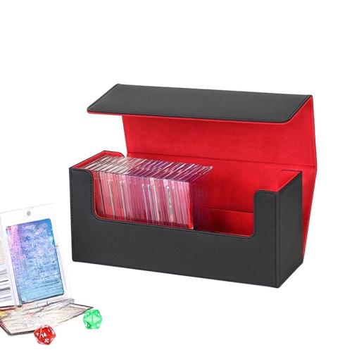 Large Capacity PU Leather Multifunctional Strong Magnetic Card Box