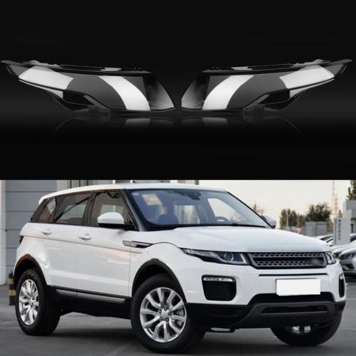 Pair Headlight Lens Cover For Land Rover Range Rover Evoque 2012-2019
