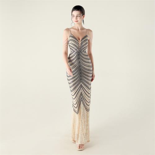 Polyester Slim Long Evening Dress Others PC