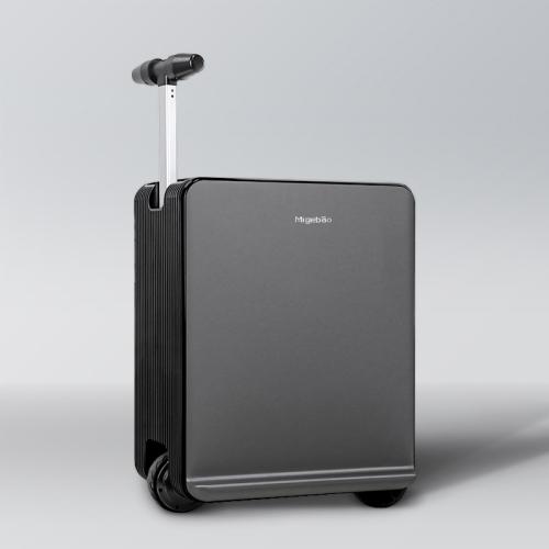 PC-Polycarbonate Adjustable Strap Electric Suitcase durable & large capacity PC