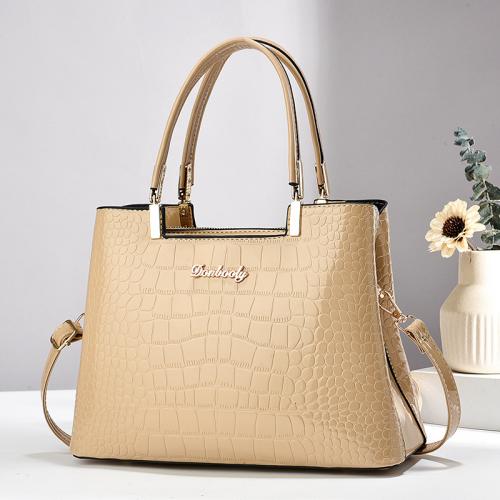 PU-leer Handtas krokodillenkorrel meer kleuren naar keuze stuk