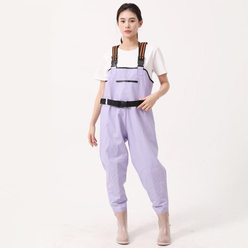 PVC & Knitted Wader Pants & waterproof PC