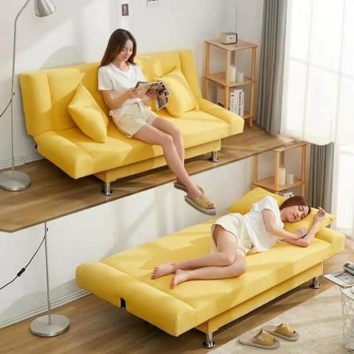 Cloth & Metal & Sponge Sofa Bed PC
