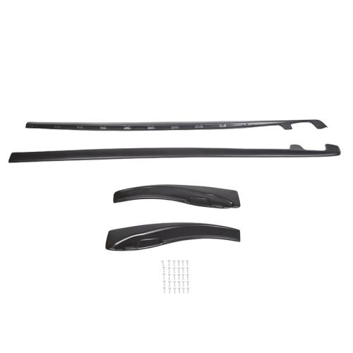 For 05-13 Corvette C6 Z06 Wide Body Model ZR1 Style ABS Side Skirts Rocker Panel