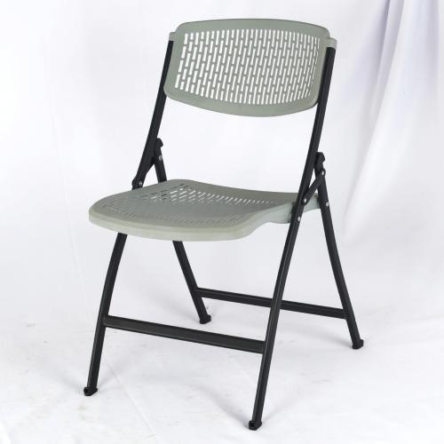 Steel & Plastic Foldable Chair portable & hollow PC