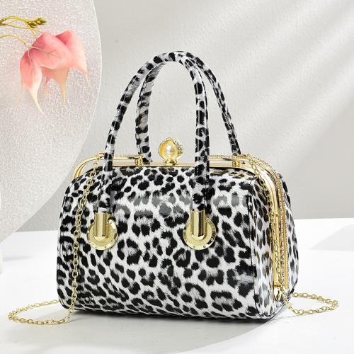 PU Leather Tote Bag Shoulder Bag leopard PC