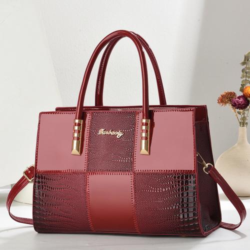 PU Leather Tote Bag Handbag large capacity PC