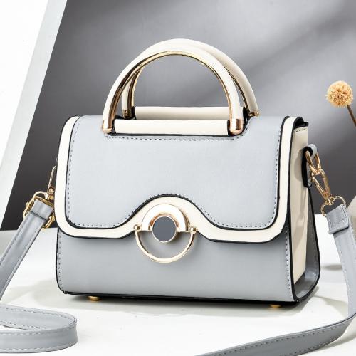 PU Leather Patchwork Bag & Easy Matching Crossbody Bag PC
