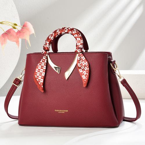 PU Leather Tote Bag Handbag large capacity PC