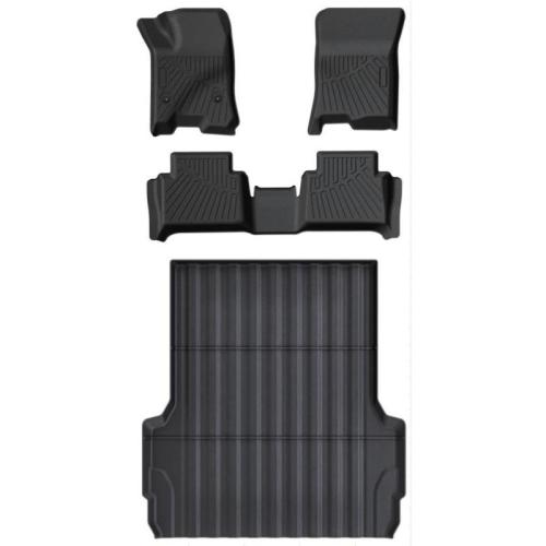 Car Floor Mats Trunk Mat Cargo Liner For Chevrolet Colorado/GMC Canyon 2023-2025