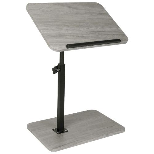 Medium Density Fiberboard & Steel Tube Multifunction Tea Table durable gray PC