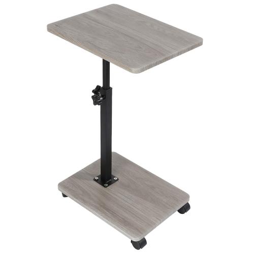Medium Density Fiberboard & Steel Tube Multifunction Side Table durable gray PC