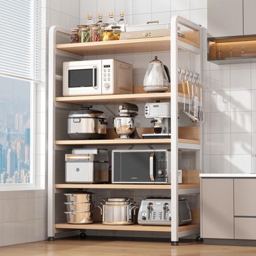 Steel & Wooden Shelf for storage PC