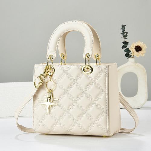 PU Leather Tote Bag & Easy Matching Crossbody Bag sewing thread Argyle PC