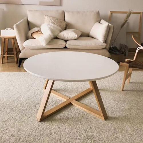 Beech wood & Medium Density Fiberboard Tea Table PC