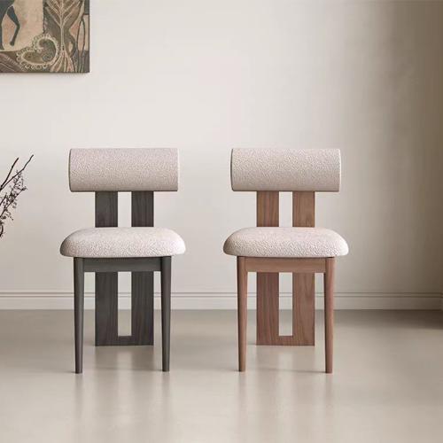 Sponge & Wood & Berber Fleece & PU Leather Casual House Chair PC