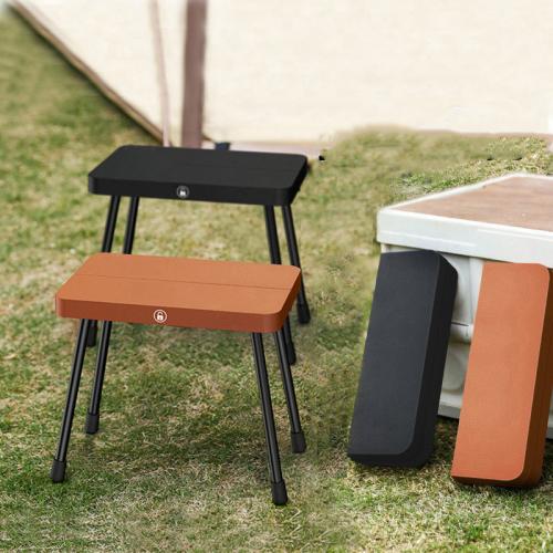 Aluminium Alloy & Engineering Plastics Foldable Stool durable & portable PC
