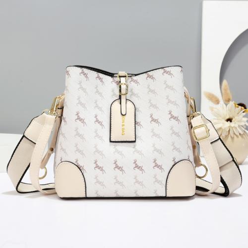 PU Leather Easy Matching & Bucket Bag Shoulder Bag PC