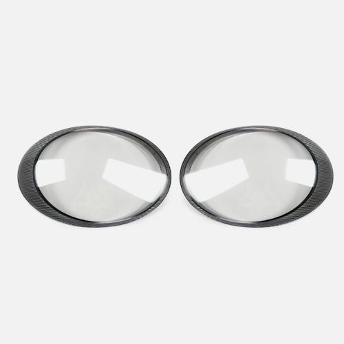 For Porsche Carrera 997 911 2006-2012 Front Headlight Headlamp Lens Cover LH+RH