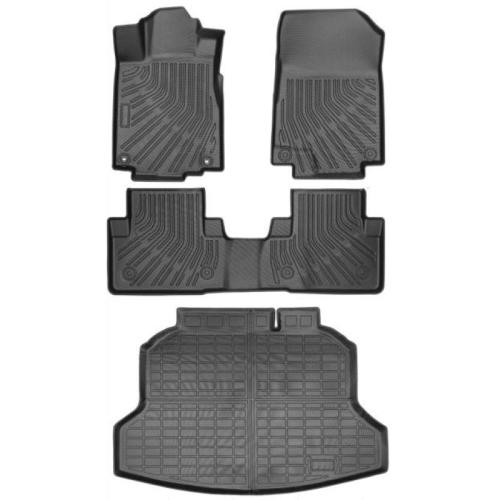 For Honda CR-V 2012-2016 All Weather TPE Floor Mats & Cargo Liner Trunk Mat