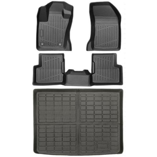 Fit For 2015-2023 Jeep Renegade TPE Floor Mats Rear Trunk Mat Cargo Liners