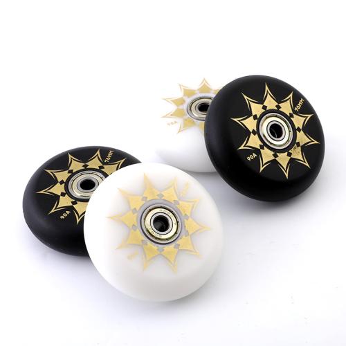 PU-Kautschuk Skate Wheels, mehr Farben zur Auswahl, :直径80mm,  Stück