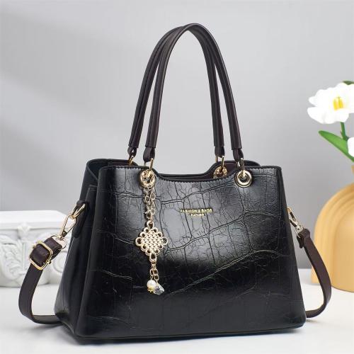 PU-leer Handtas krokodillenkorrel meer kleuren naar keuze stuk