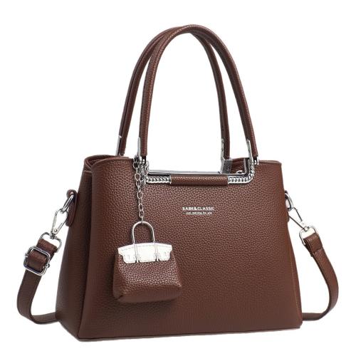 PU-leer Handtas PU-leer Lichee Graan meer kleuren naar keuze stuk