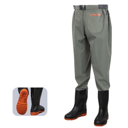 PVC & Nylon Wader Pants & waterproof Pair