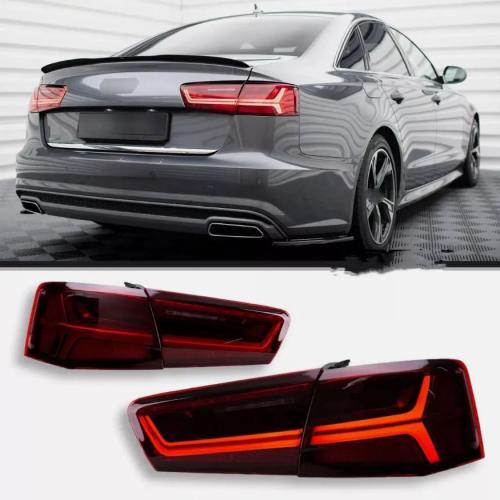 Taillight Assembly For Audi 2012-2015 A6 A6l S6 C7 LED Sequential Signal Lights