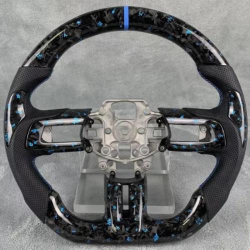 Forged Carbon Fibre Steering Wheel for  Mustang GT Shelby 2015-2023
