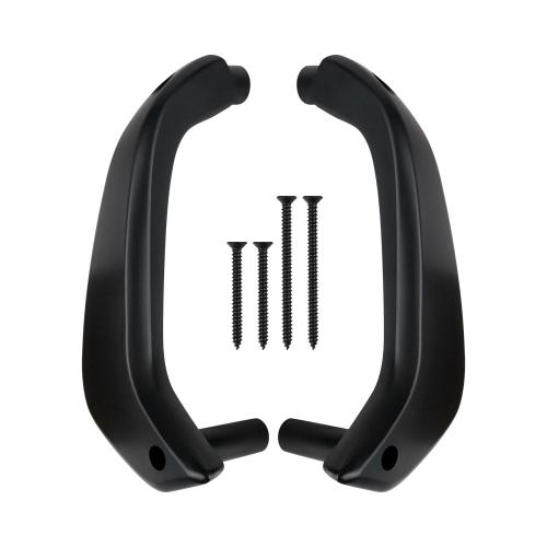 A Pair Interior Front Door Pull Handles for 2011-2020 Ford Fiesta Manual Window