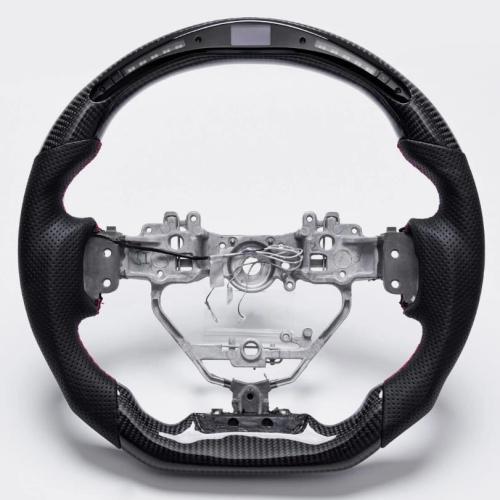 Real carbon fiber Flat Sport Steering Wheel 2013-19 IS GS CT NX RC F LX W/Heated