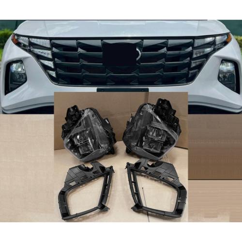 Front LED Headlight Lamp Replacement For 2022 2024 Hyundai Tucson SEL Pair