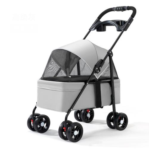 Uhlíková ocel Kočárek pro domácí mazlíčky Pevné più colori per la scelta kus