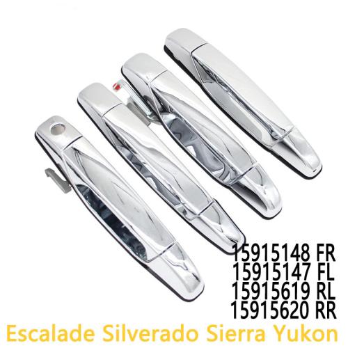 Exterior Door Handle For 2007-2013 Chevy Silverado GMC Sierra