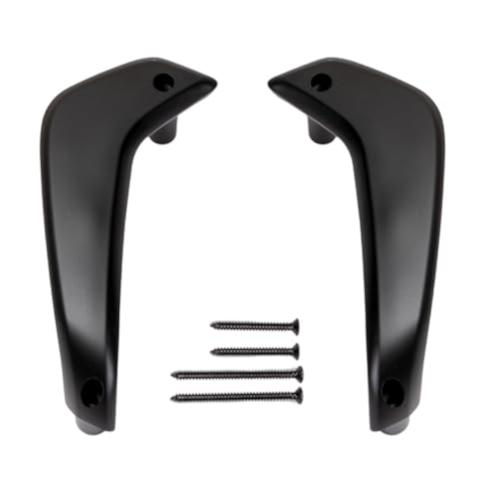 A Pair Interior Front Door Pull Handles for 2011-2020 Ford Fiesta Manual Window