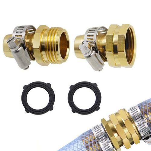 Alliage d’aluminium & Acier inoxydable Joints de canalisation Or pièce