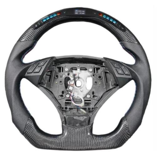 Carbon Fiber LED Steering Wheel for BMW E60 525i 530i 550i 2006-2007
