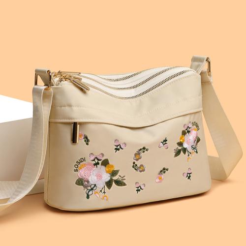 Nylon Box Bag & Concise & Easy Matching & Multifunction Crossbody Bag durable & soft surface floral PC