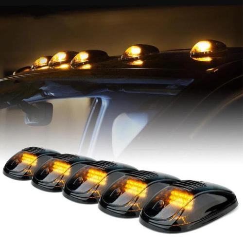 For GMC Sierra 1500 Accessories Amber LED Roof Top Running Cab Marker Light