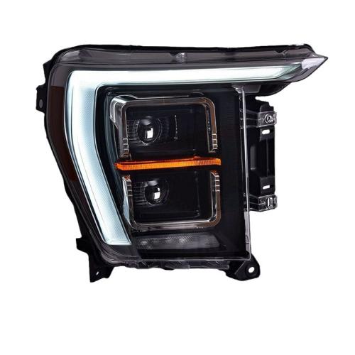 For 2021-23 Ford F-150 VLAND Projector Full LED Headlights Front Lamps Assembly