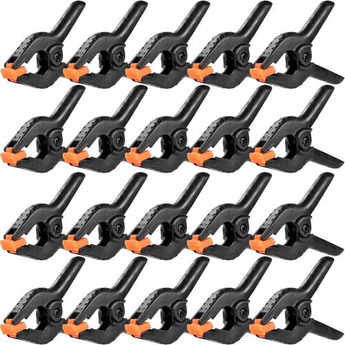 20 Packs Spring Clamps 3.5 Inch Spring Clamps Heavy Duty for Crafts and Profess