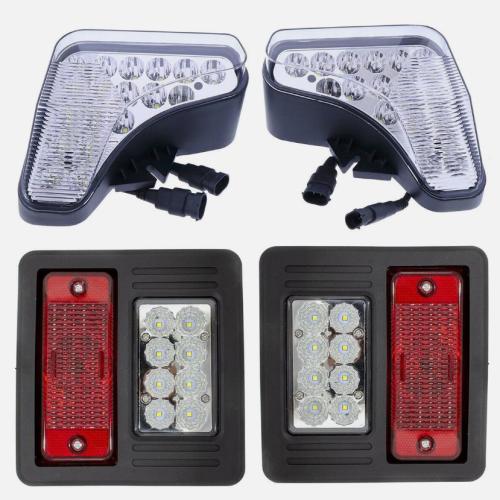 LED Front & Rear Light Kit Compatible With Bobcat S650 S740 S850 T650 A220 A300