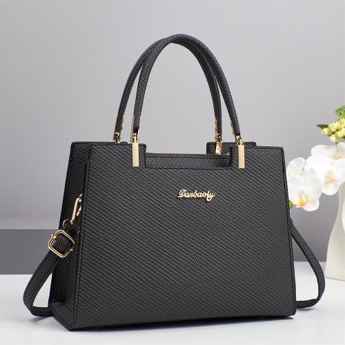 PU Leather Handbag large capacity & sewing thread PC
