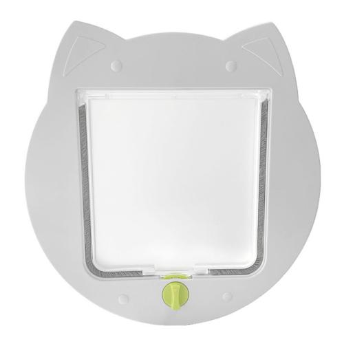 ABS cat door dog door opening two-way access pet door